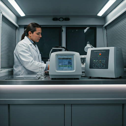 Lab technician performing XRF gold purity testing